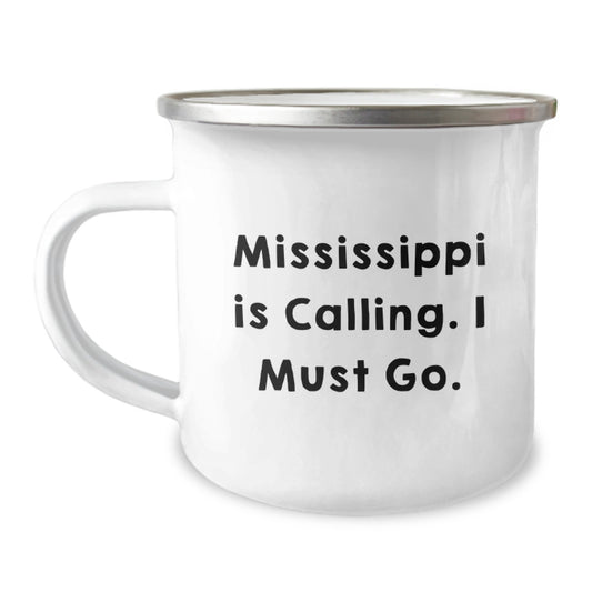 Mississippi Gifts for Men - Funny Camping Mug, Perfect for Mississippi Enthusiasts, Gifts from Family to Mississippi Lovers - Image 1