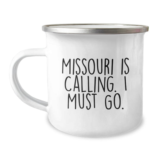 Missouri Gifts for Women - Funny Camping Mug - Missouri Is Calling Gifts from Friends - Image 1