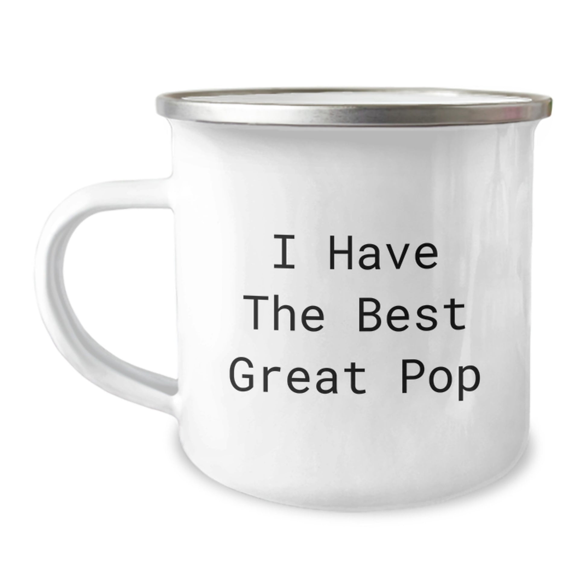 Funny Pop Camping Mug Gifts from Friends for Pop Lovers on Birthday Unique Occasions - I Have The Best Great Pop - Image 1