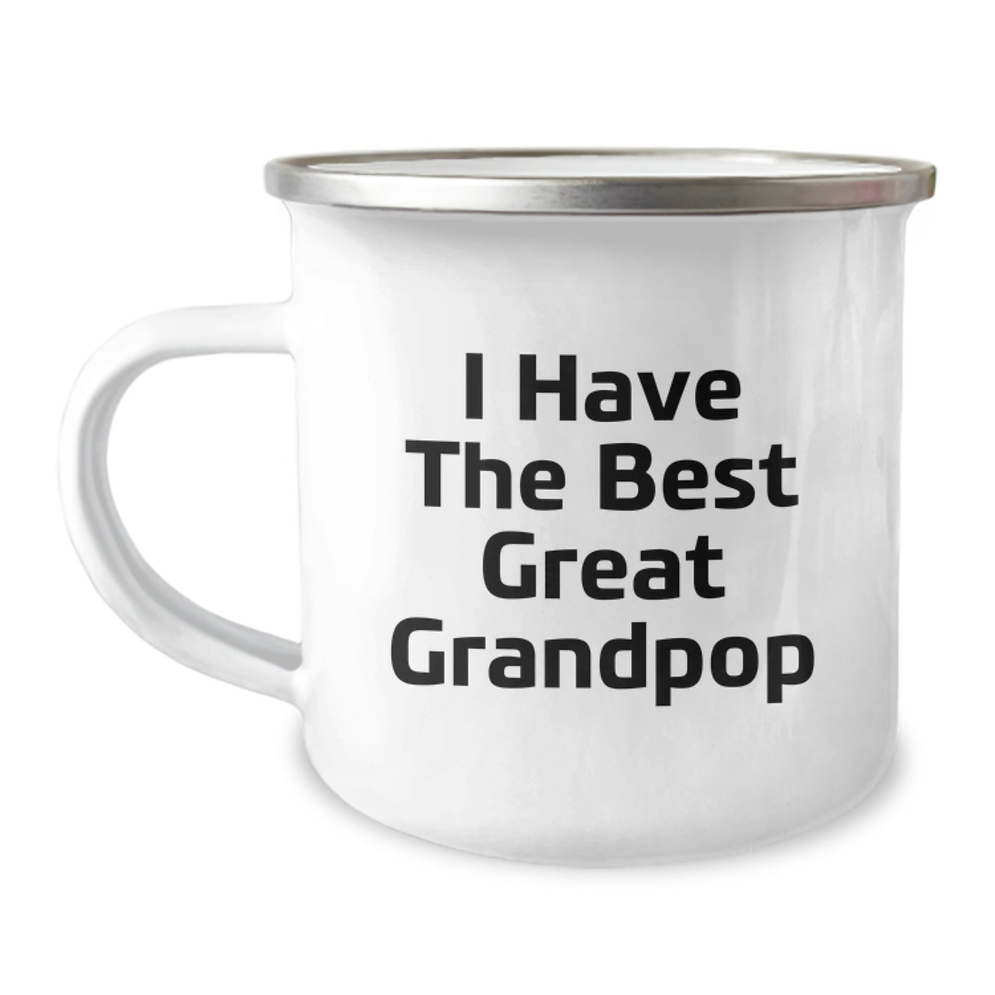 Funny Great Grandpop Birthday Camping Mug Gifts for Grandpop from Family - Image 1