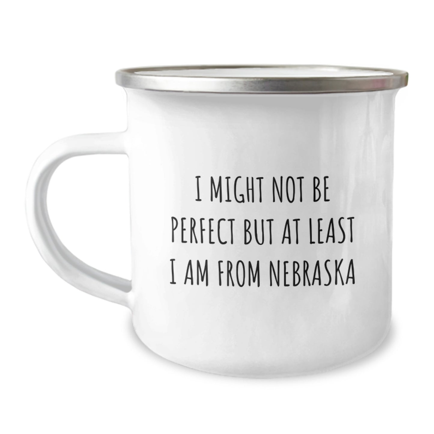 Funny Nebraska Humor Camping Mug Gifts from Friends to Family for Christmas Unique - Image 1