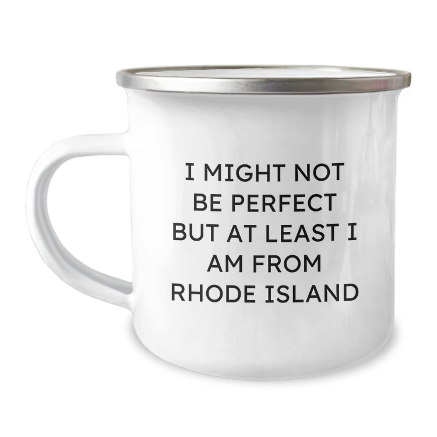 Rhode Island Camping Mug - Funny Quote Gifts from Friends to Men, Women, or Family Members This Christmas - Image 1