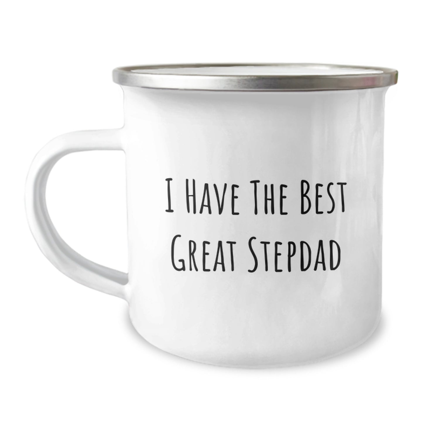 Funny Great Stepdad Camping Mug Gifts for Stepdad Birthday Unique Presents from Family - Image 1