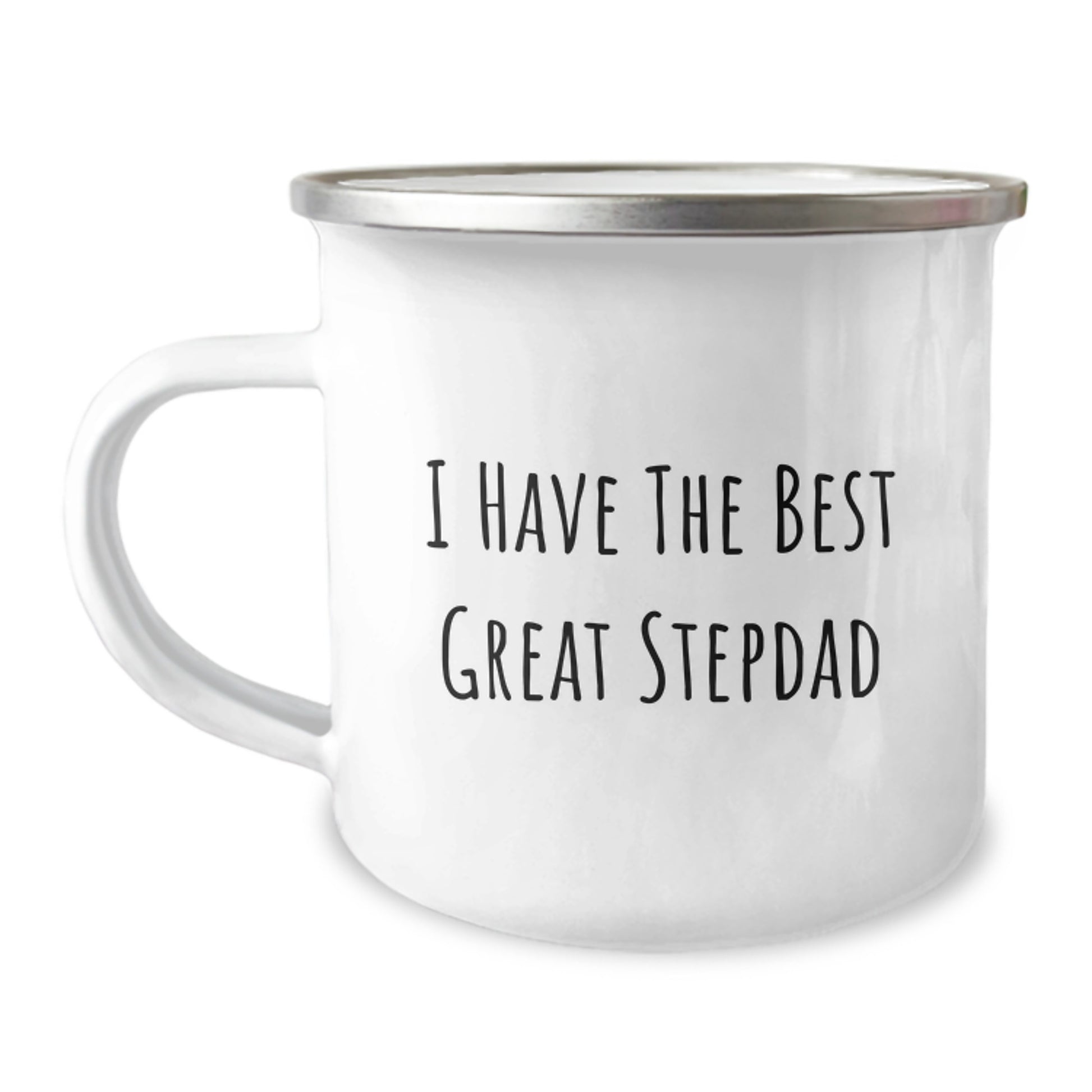 Funny Great Stepdad Camping Mug Gifts for Stepdad Birthday Unique Presents from Family - Image 1