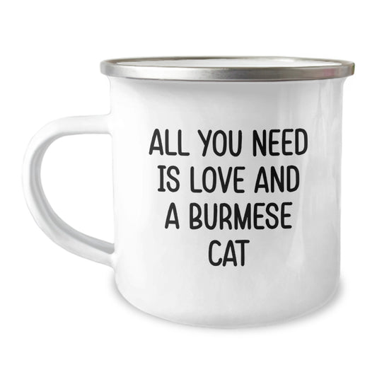 Burmese Cat Lovers Gifts from Friends for Men and Women Christmas Unique Mugs with Love Quote - Image 1