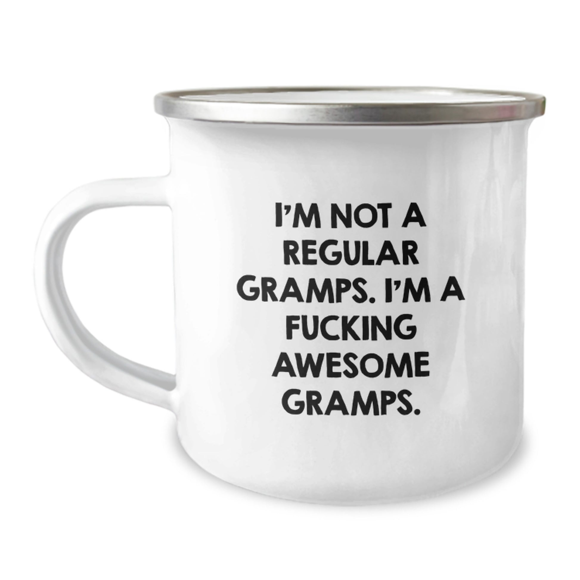 Funny Gramps Gifts, I'm Not A Regular Gramps. I'm A F--king Awesome Gramps. Graduation Unique Gifts for Men from Family, Perfect for Camping, Hiking, and Outdoor Activities - Image 1