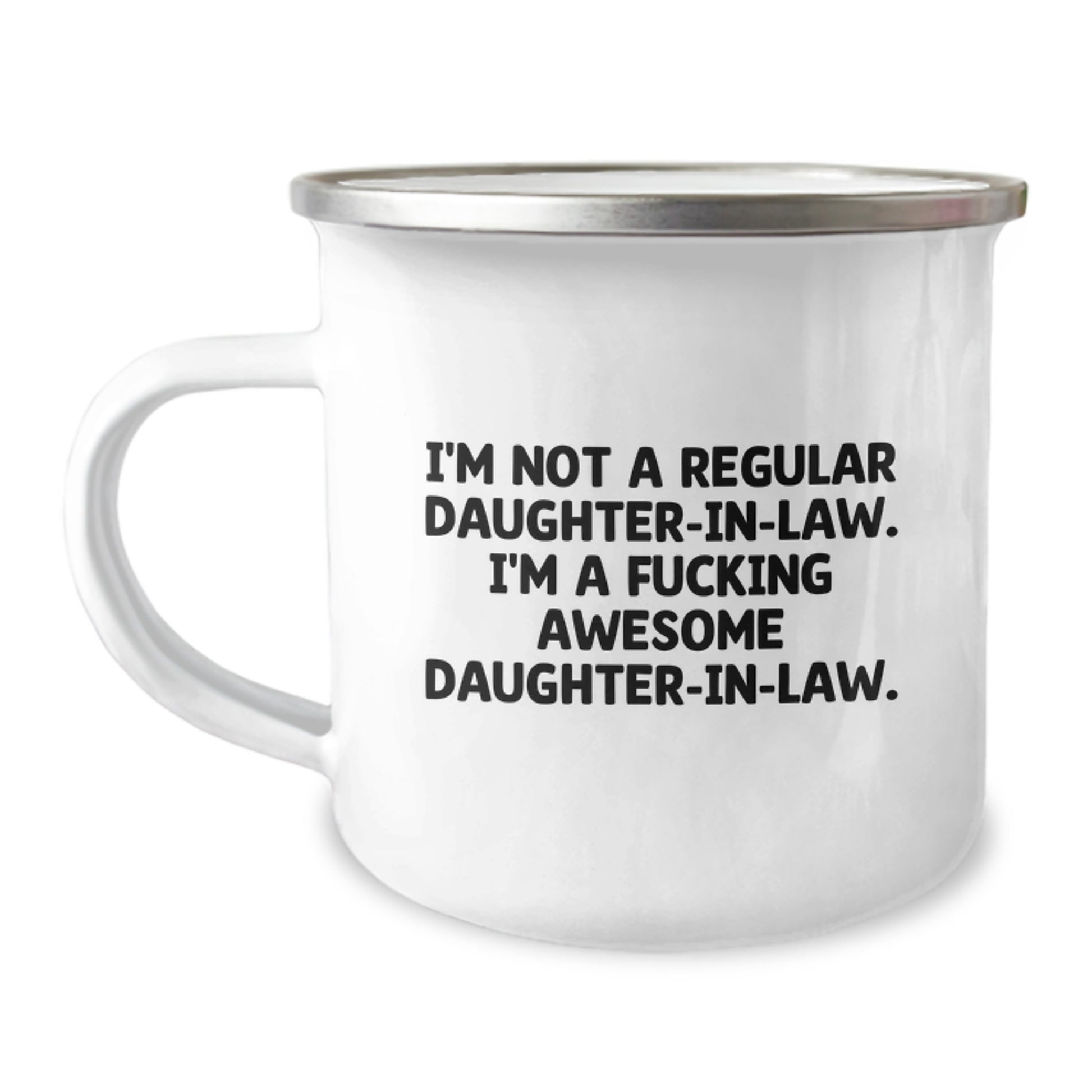 Funny Daughter-in-law Gifts from Men to Daughter-in-law - Daughter-in-law Camping Mug, Awesome Daughter-in-law, Christmas Unique Gifts - Image 1