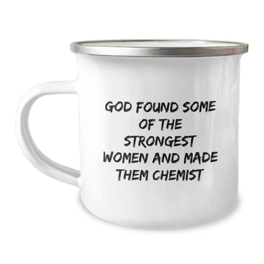 Chemist Gifts, Funny Quote, Camping Mug for Graduation, Gifts from Family - Image 1