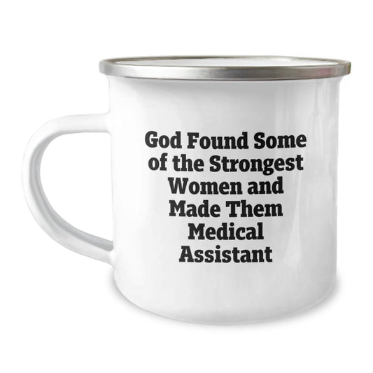 Funny Medical Assistant Gifts from Friends, Christmas Unique Gifts for Medical Assistant, Camping Mugs with Inspirational Quote - Image 1