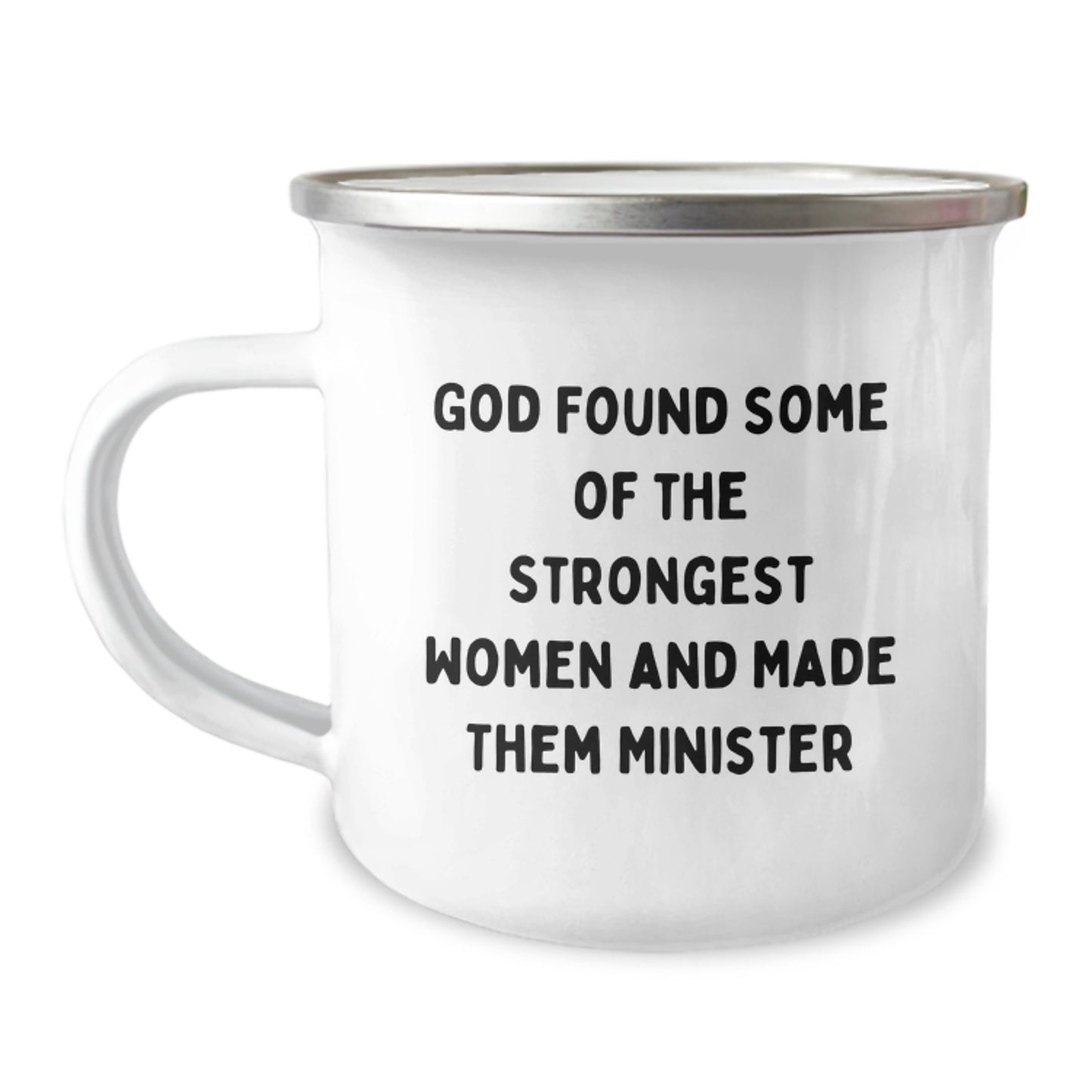 Funny Minister Gifts from Family to Friends - Camping Mug for Christmas Unique Presents - Image 1