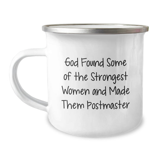 Funny Postmaster Gifts from Men to Women - Postmaster Camping Mug for Christmas Unique Presents - Image 1