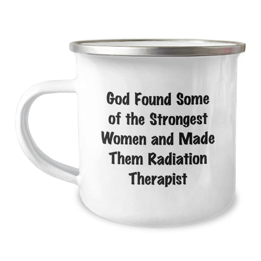 Funny Radiation Therapist Camping Mugs Gifts from Family and Friends for Radiation Therapist Women Christmas Unique Gifts - Image 1