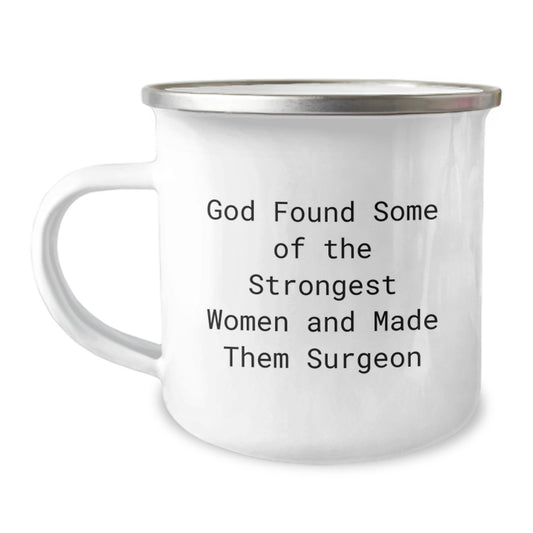Funny Gifts for Surgeon Friends and Family, Surgeon Camping Mug, Christmas Unique Presents, Gifts from Men to Women, Women to Men, Coworkers, Family - Image 1