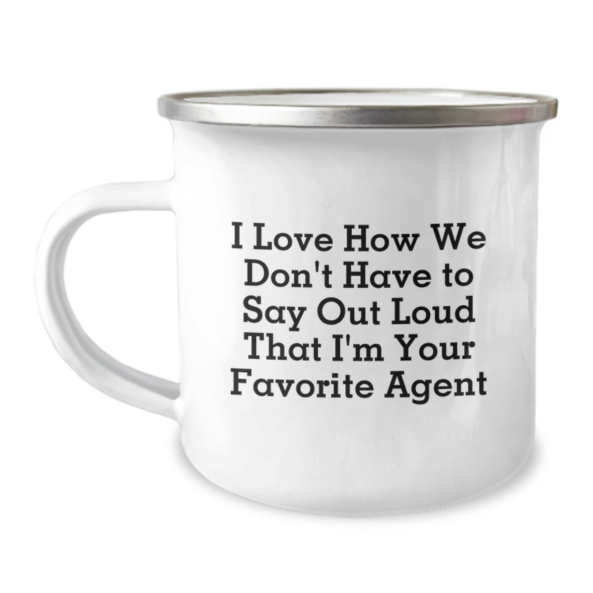 Funny Agent Camping Mug Gifts for Men, Women, Friends, Coworkers, Family - Unique Birthday Unique Gifts from Agent - Image 1