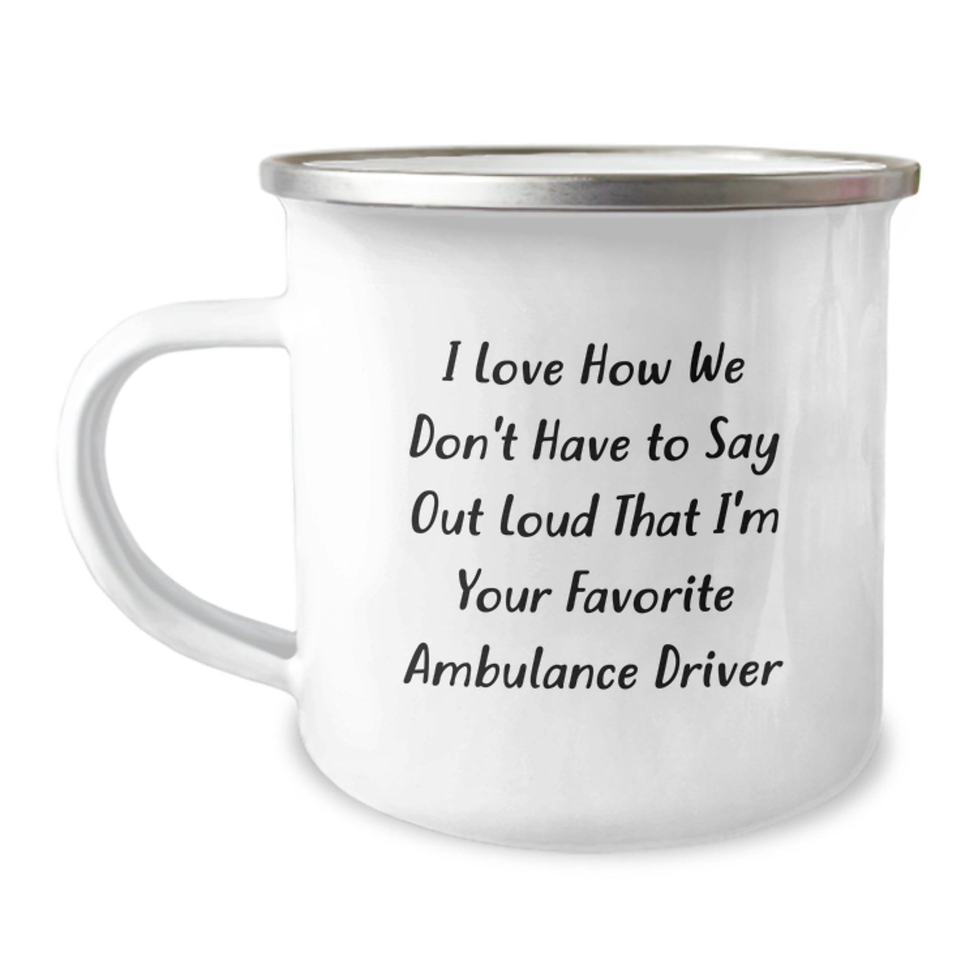 Funny Ambulance Driver Gifts - Birthday Unique Gifts from Friends to Ambulance Driver Men, Ambulance Driver Gifts for Birthday, Funny Ambulance Driver Camping Mug - Image 1