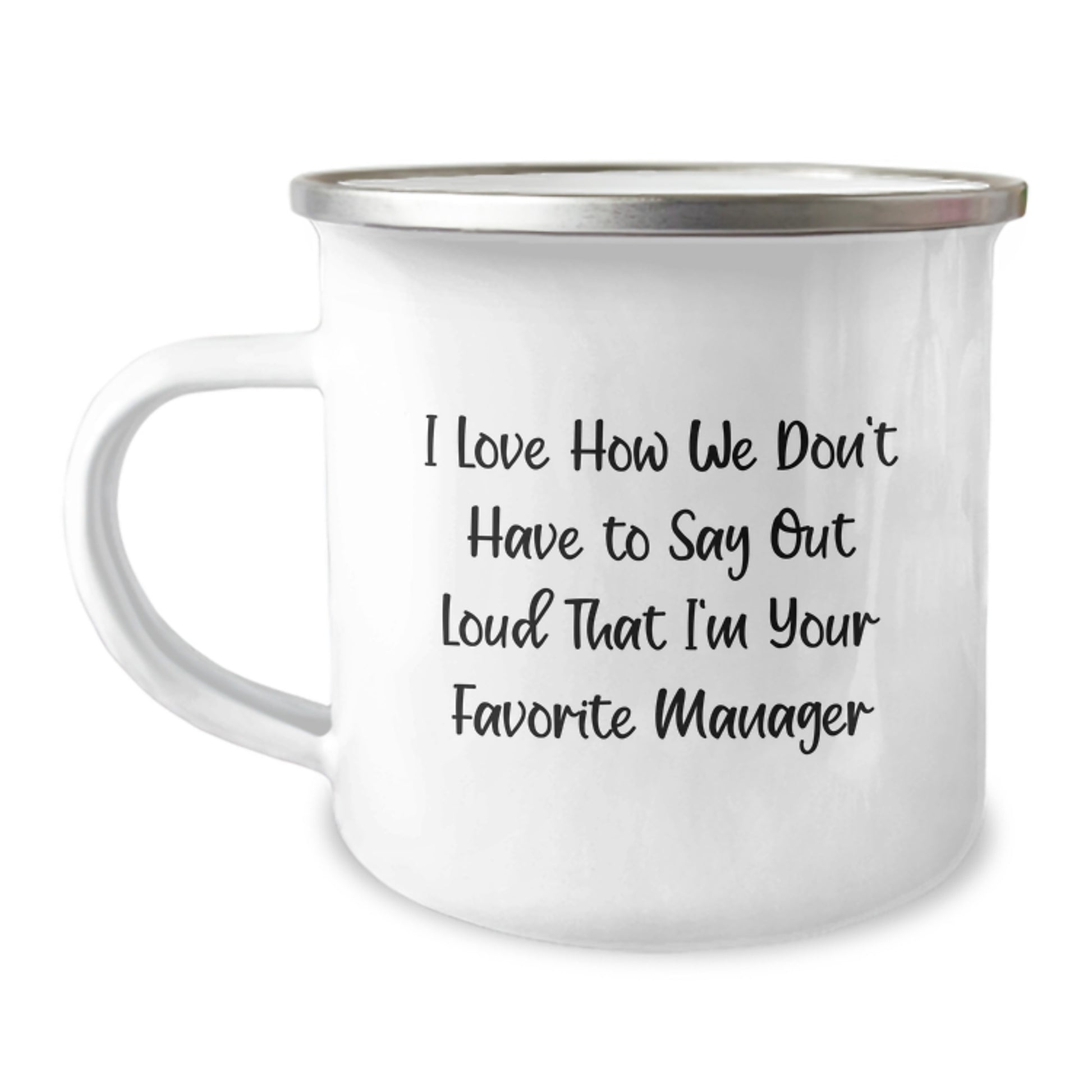 Funny Manager Gifts from Friends, Unique Camping Mugs for Favorite Manager, Gift Ideas Gifts for Male Managers - Image 1