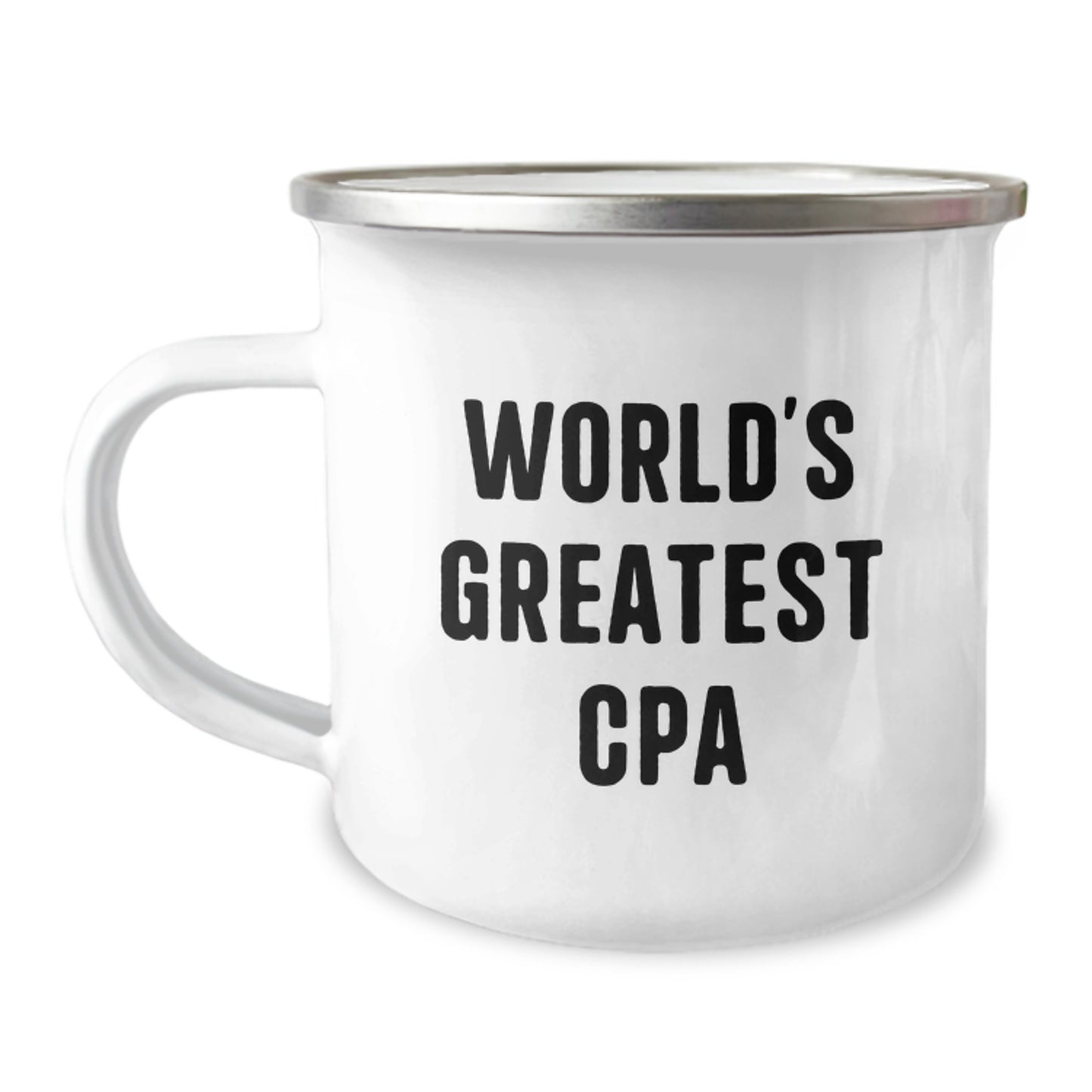 Witty 'World's Greatest CPA' Camping Mug for Mom on Mother's Day Unique Gifts from Family - Image 1