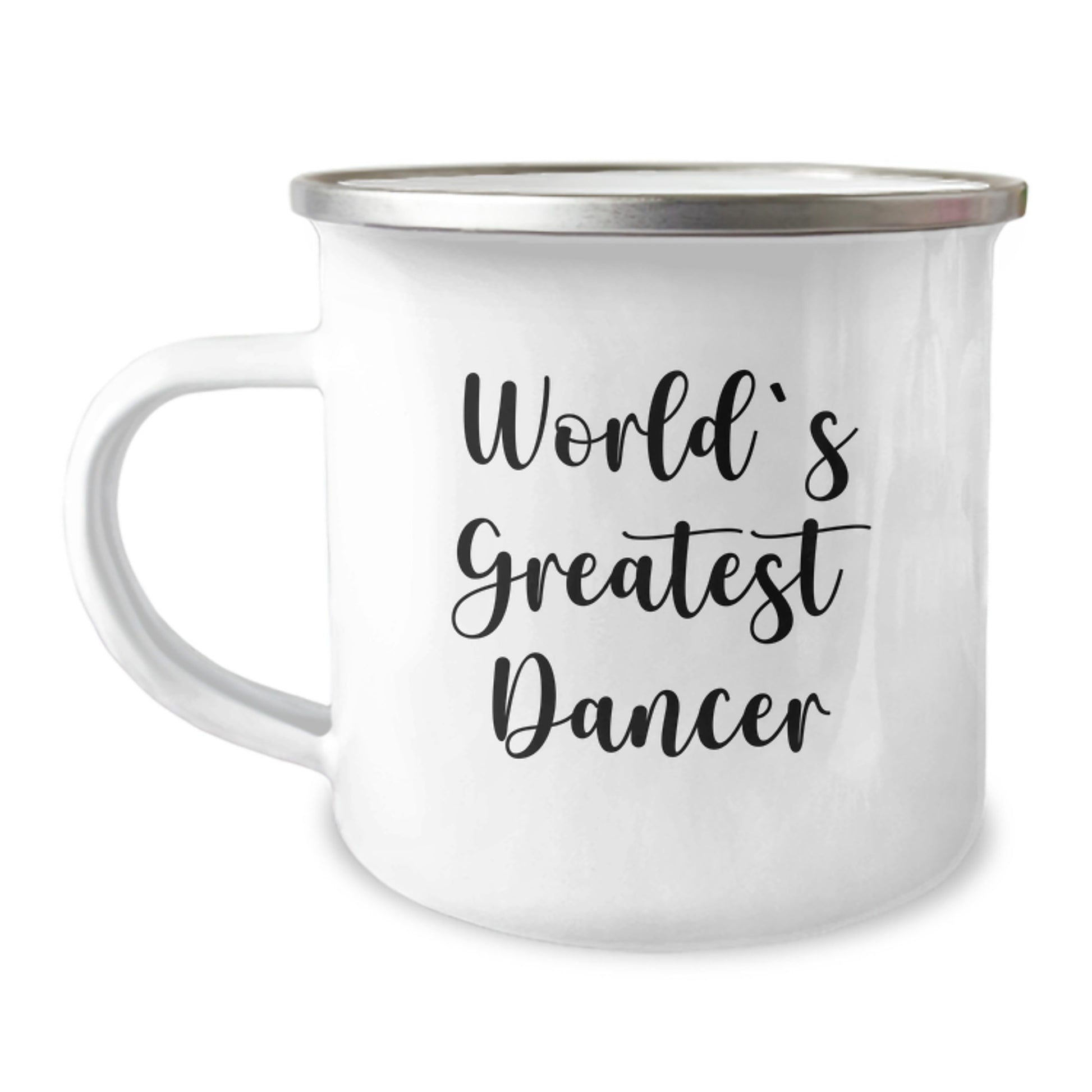 Funny Dancer Gifts for Dad World's Greatest Dancer Camping Mug, Gifts from Father's Day Unique Gifts for Men, Stainless Steel with Enamel Finish - Image 1