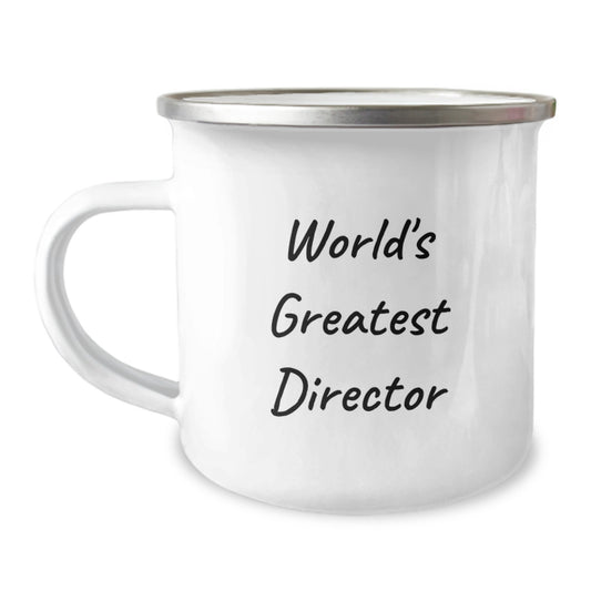 Funny World's Greatest Director Quotes Gifts from Friends to Director Camping Mug for Mother's Day Unique Gifts - Image 1