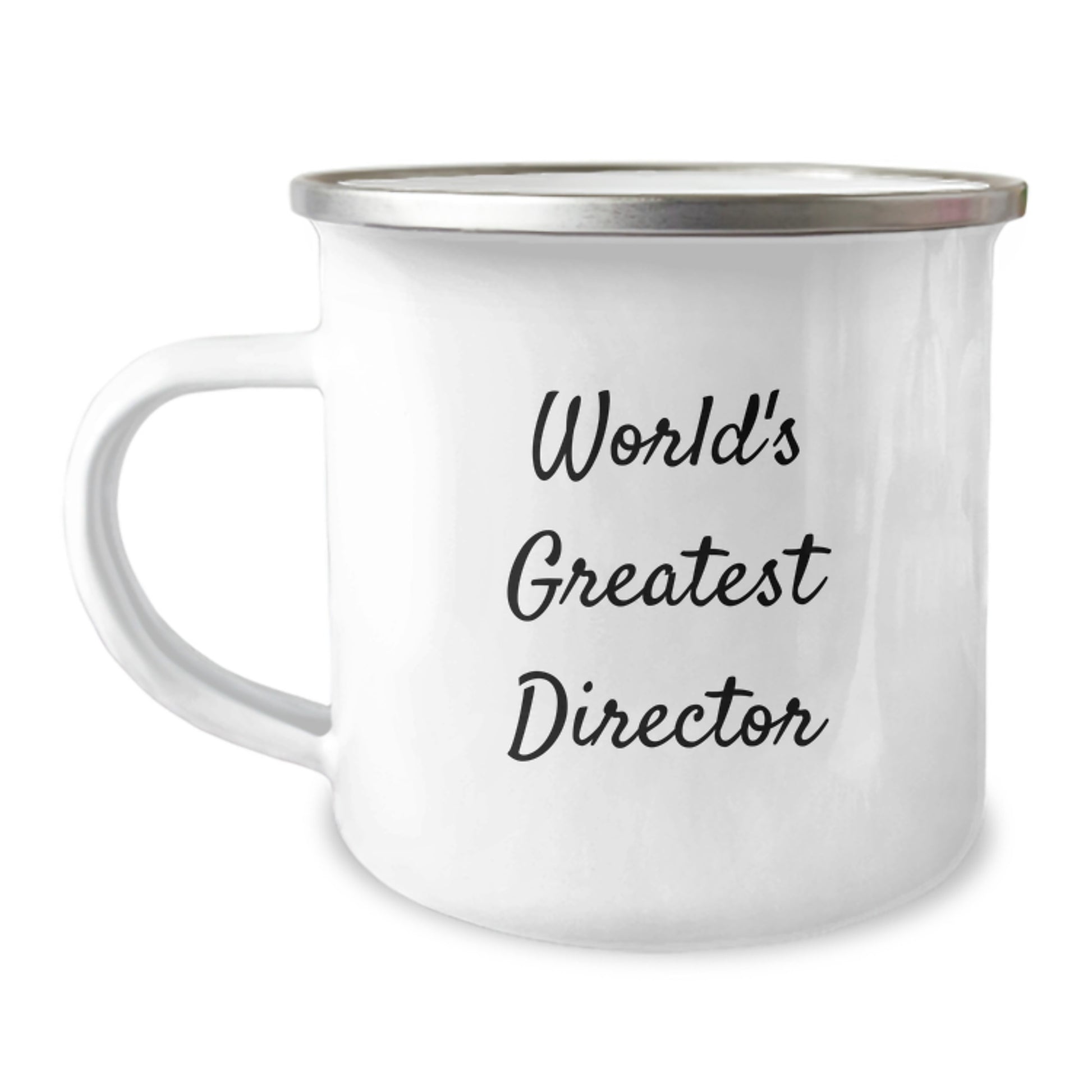 Funny Quote Gifts from Men to World's Greatest Director Mom on Mother's Day Unique Director Camping Mug - Image 1