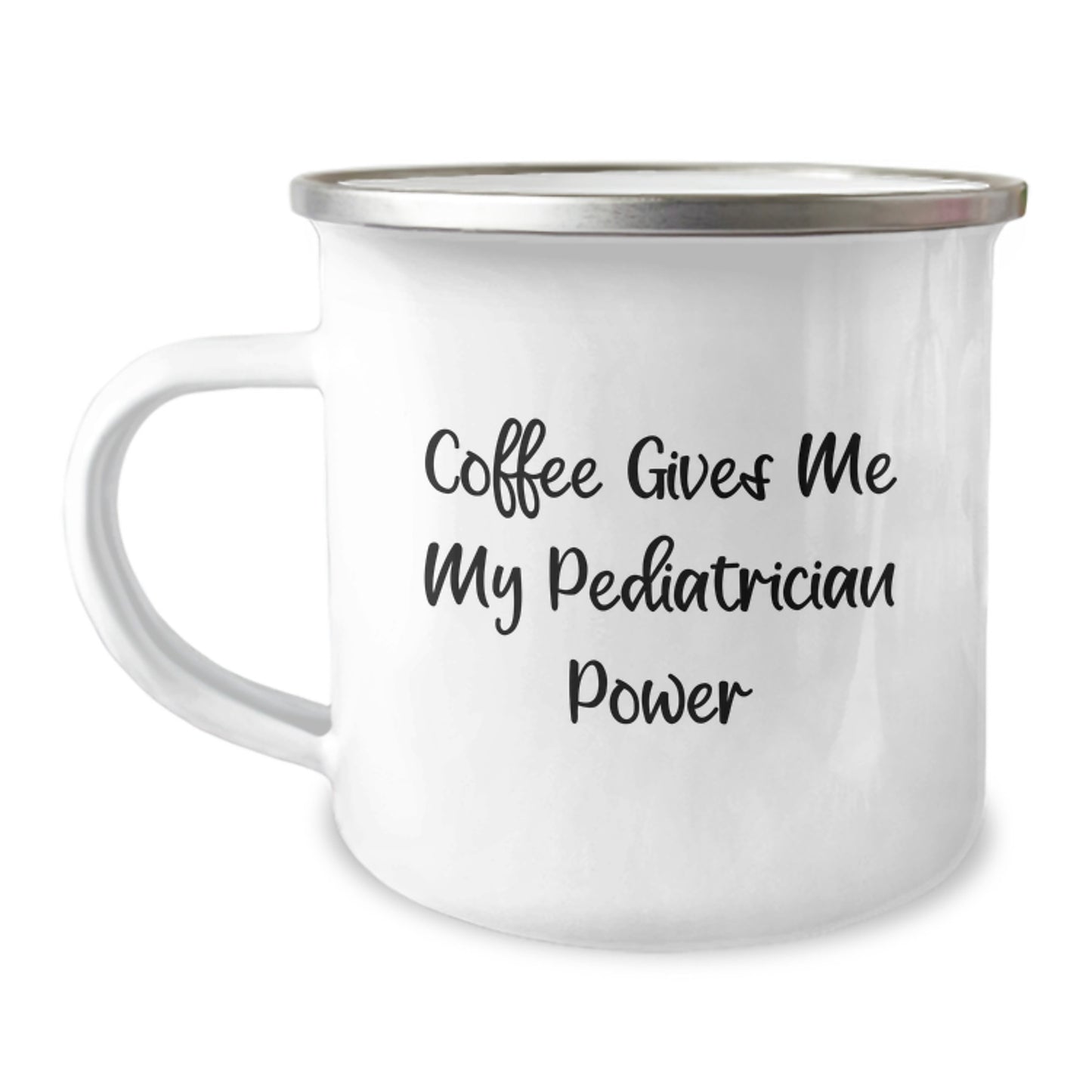 Funny Pediatrician Gifts from Family, Camping Mug for Pediatrician Power, Gifts for Pediatrician Graduation Unique - Image 1