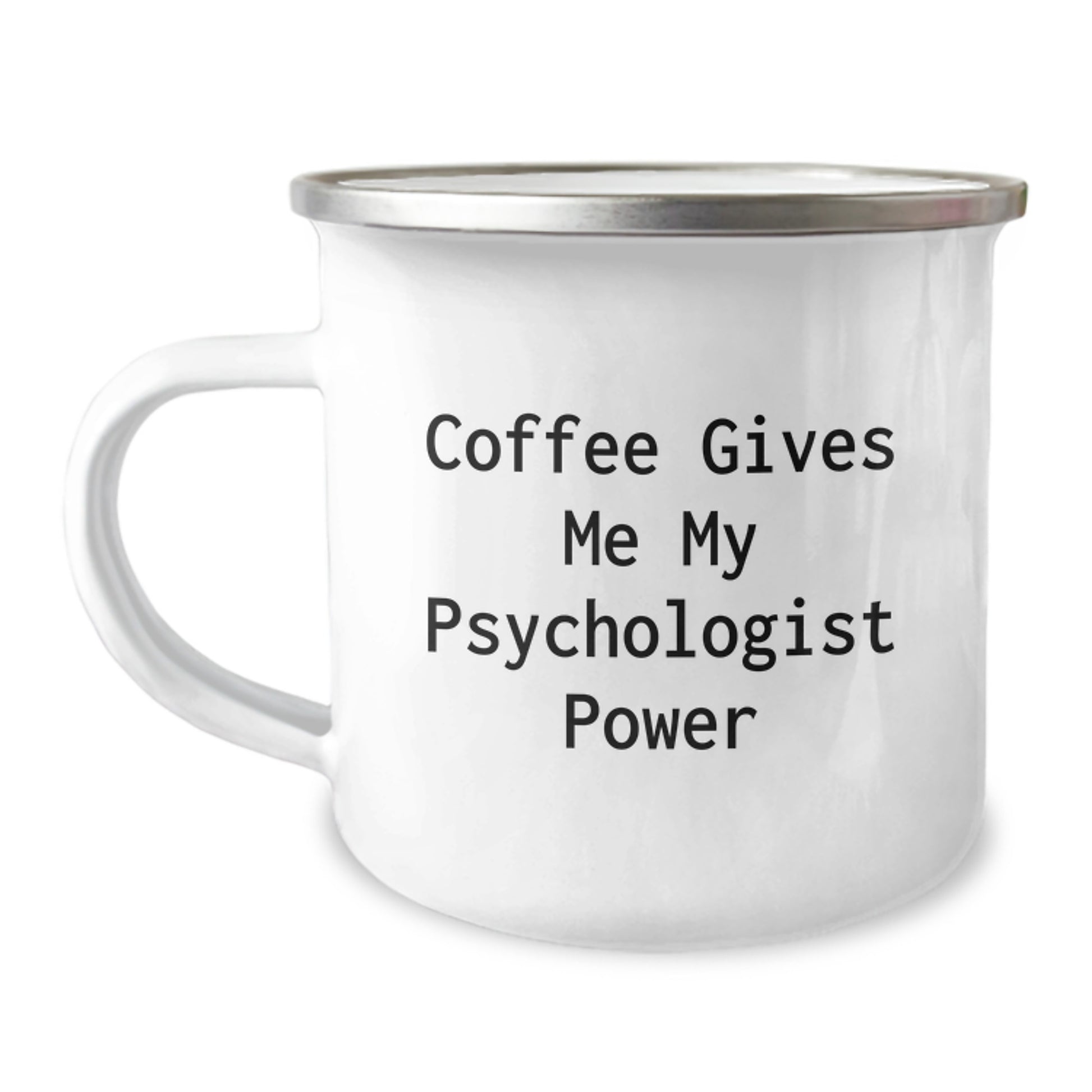 Funny Psychologist Gifts for Men, Coffee Gives Me My Psychologist Power, Unique Graduation Gifts from Friends - Image 1