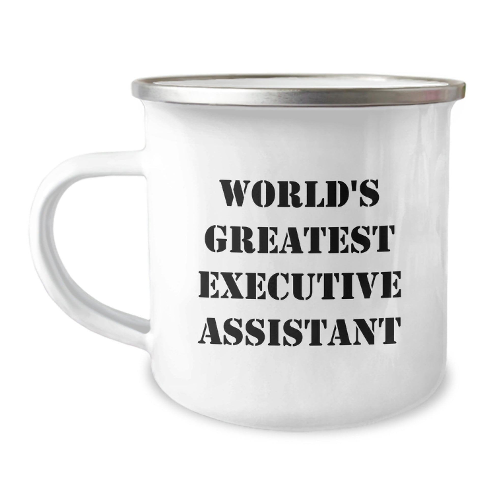 Funny Executive Assistant Gifts from Family, World's Greatest Camping Mug for Men, Unique Father's Day Unique Gifts - Image 1