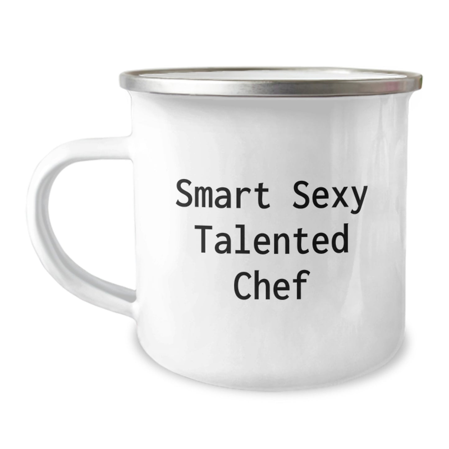Gifts from Friends for the Smart and Talented Chef Camping Mug, Christmas Unique Gift for Men and Women - Image 1
