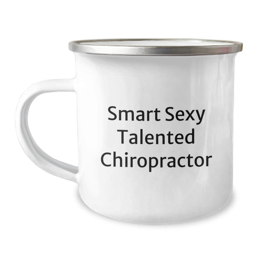 Funny Chiropractor Gifts from Men - Smart Sexy Talented Chiropractor Christmas Unique Gifts for Chiropractors - Camping Mug for Chiropractors - Image 1