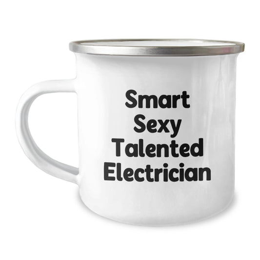Smart Sexy Talented Electrician Funny Graduation Gifts from Family to Electrician Men - Image 1