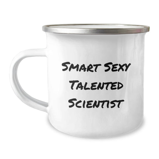 Unique Scientist Christmas Unique Gifts from Friends, Funny Camping Mugs for Smart Sexy Talented Scientist Guys - Image 1