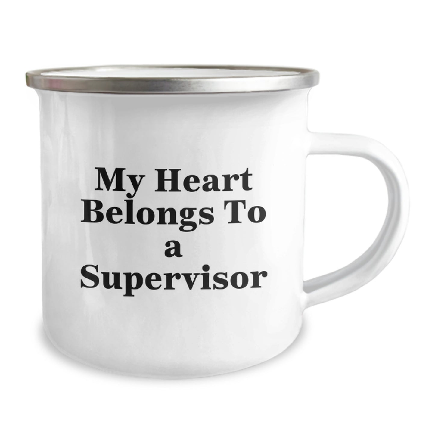 Funny Supervisor Gifts from Men to My Heart Belongs To A Supervisor Christmas Unique Gifts for Supervisor - Image 2