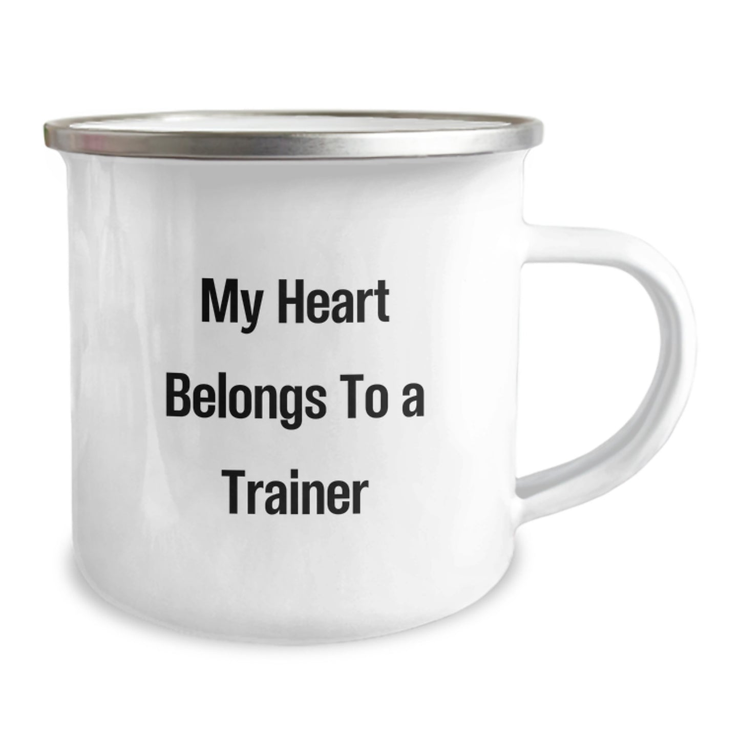 Funny Trainer Quotes Camping Mug - Gifts from Friends for Christmas Trainer Lover, Perfect Trainer Enthusiast Mug, Trainer Gifts for Men - Image 2