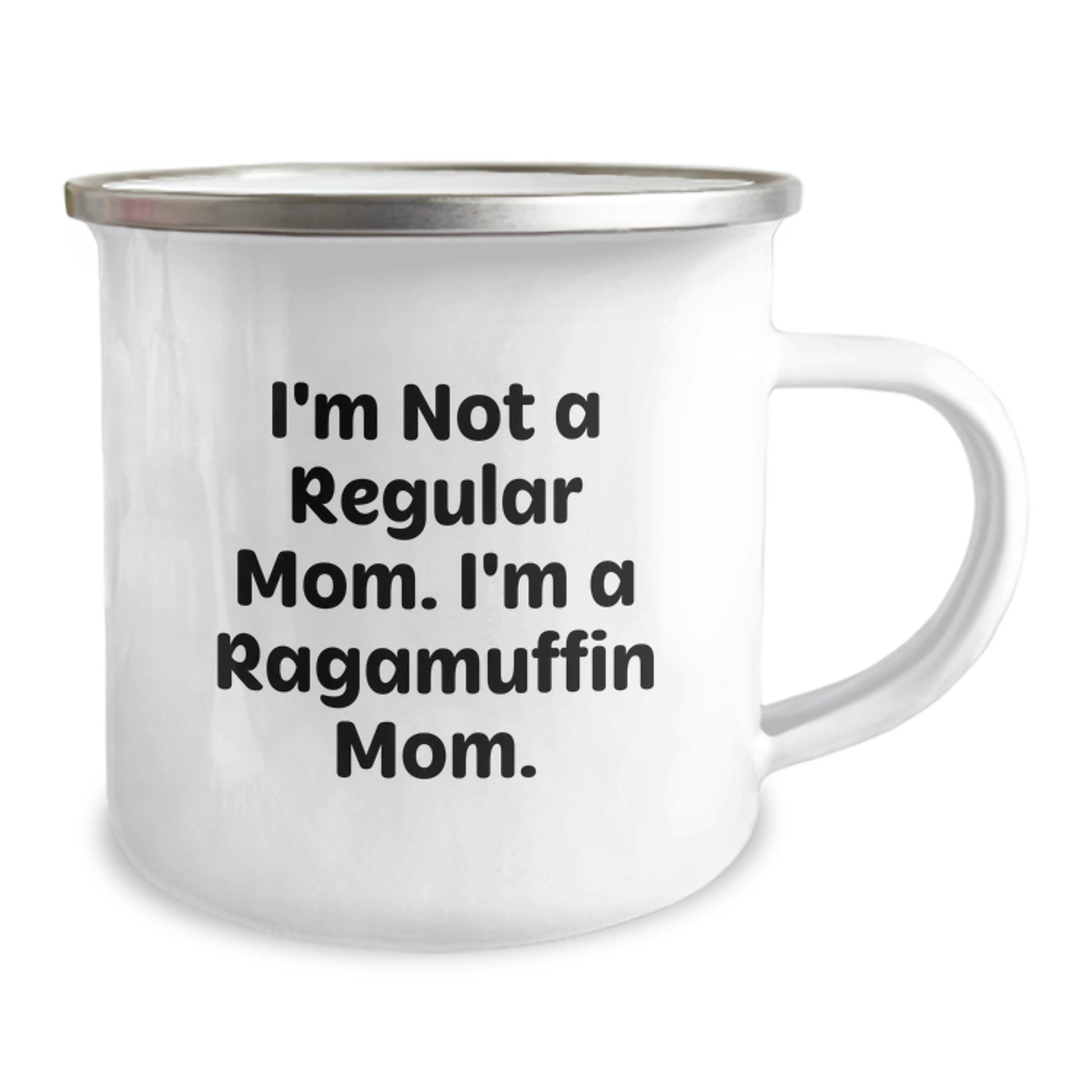 Ragamuffin Cat Mom, Camping Mug, Funny Quote, Gifts from Mom to Daughter, Unique Graduation Gifts for Her - Image 2