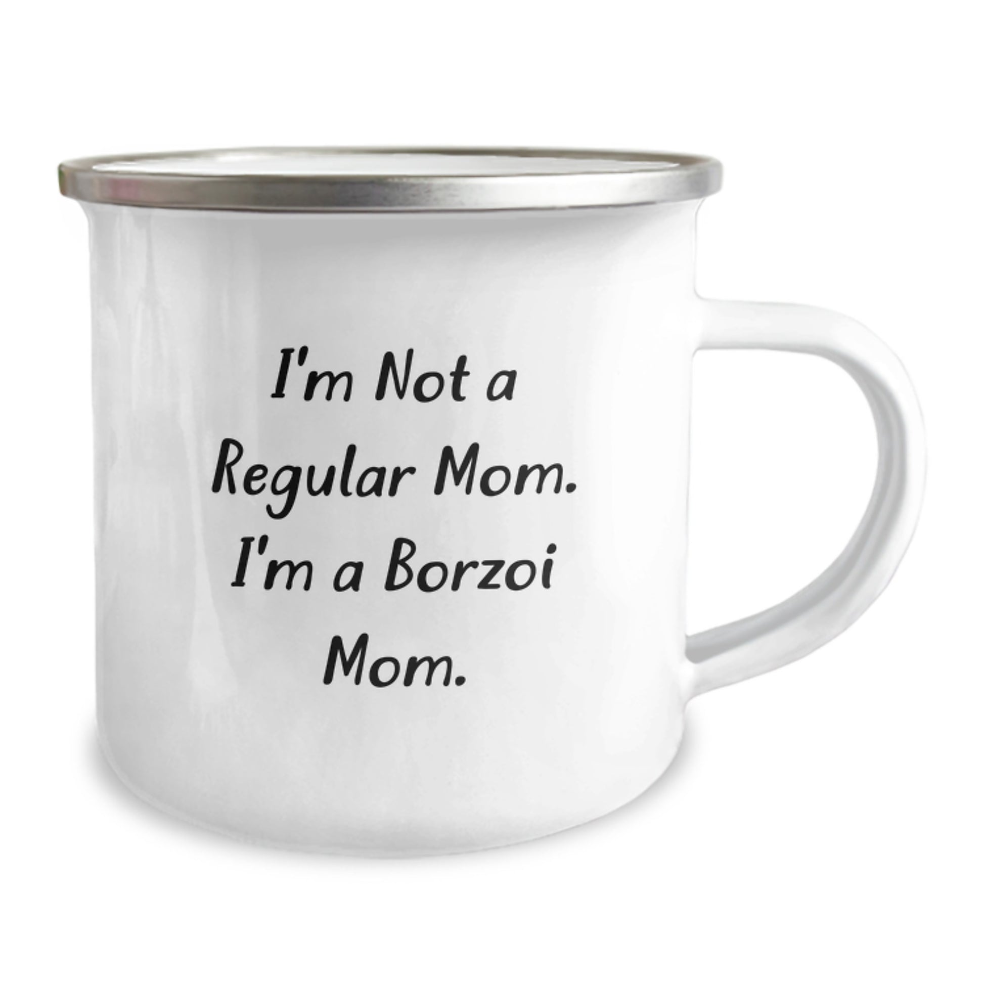 Funny Borzoi Dog Mom Gifts from Family - I'm Not A Regular Mom. I'm A Borzoi Mom. Birthday Unique Gifts for Borzoi Dog Enthusiasts - Image 2