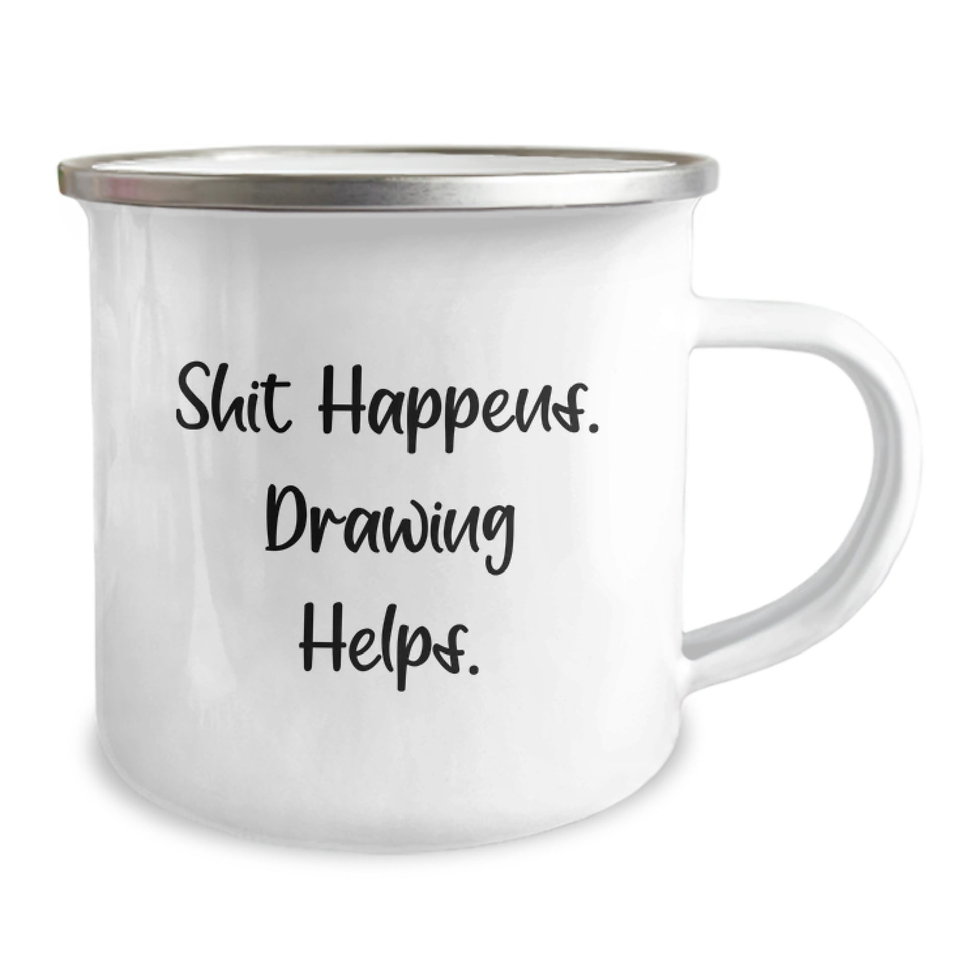 Funny Camping Mug for Drawing Lovers Gifts from Friends and Family - A Great Christmas Unique Gift for Drawing Enthusiasts - Image 2