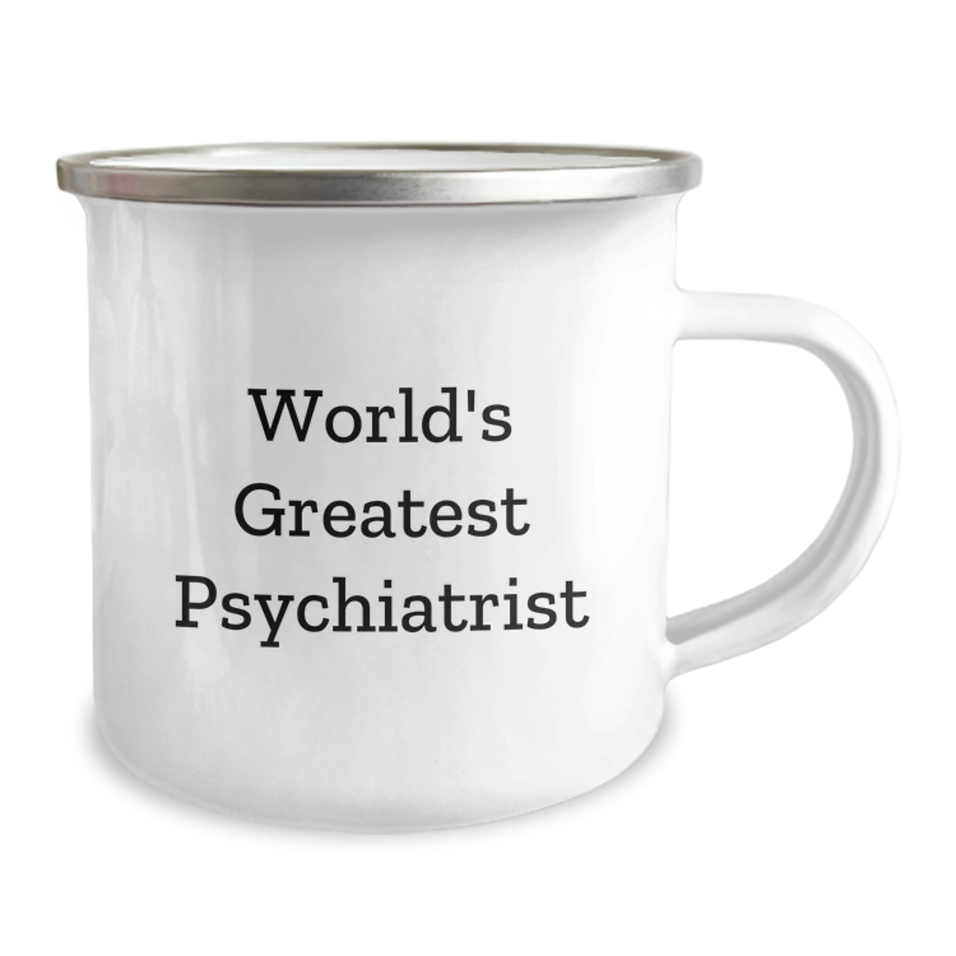 Gifts from Men to World's Greatest Psychiatrist Funny Camping Mug - Unique Father's Day Unique Gifts for Psychiatrist Friends Family - Image 2