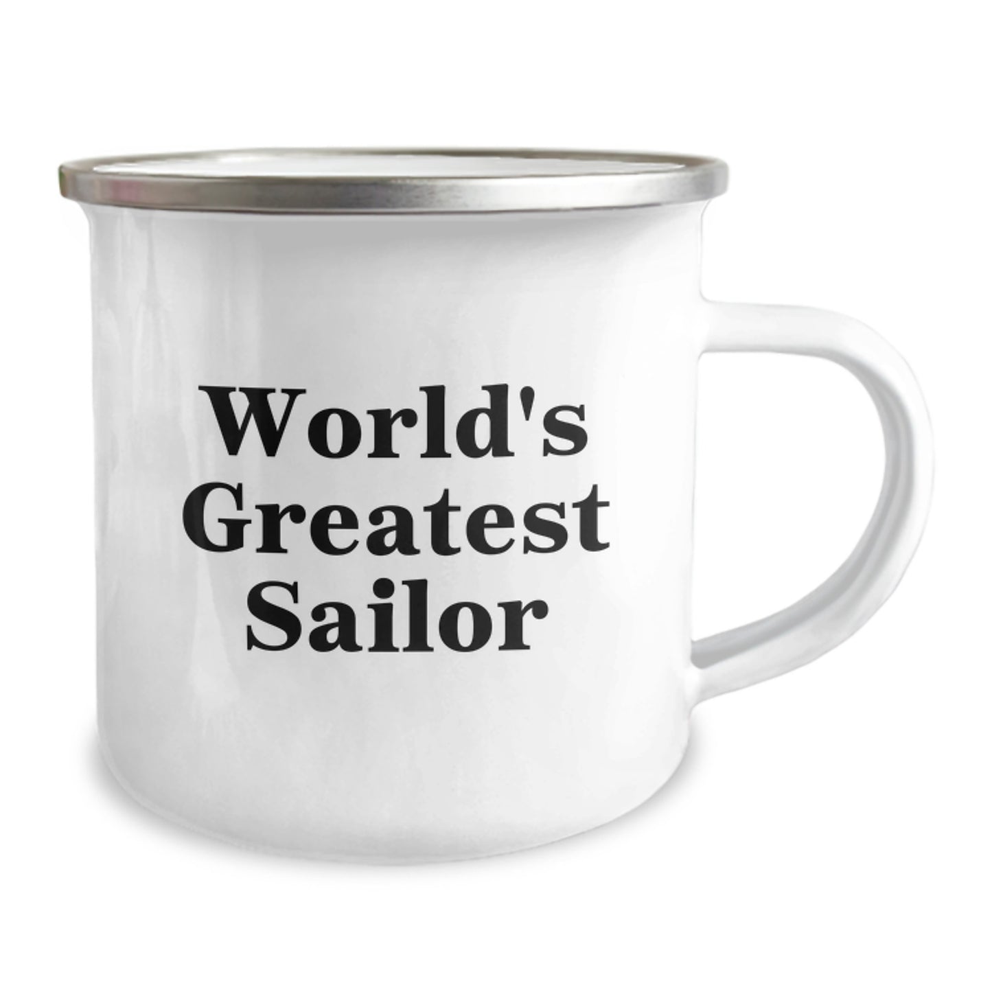 Gifts from Family for World's Greatest Sailor Dad - Funny Sailor Camping Mug - Image 2