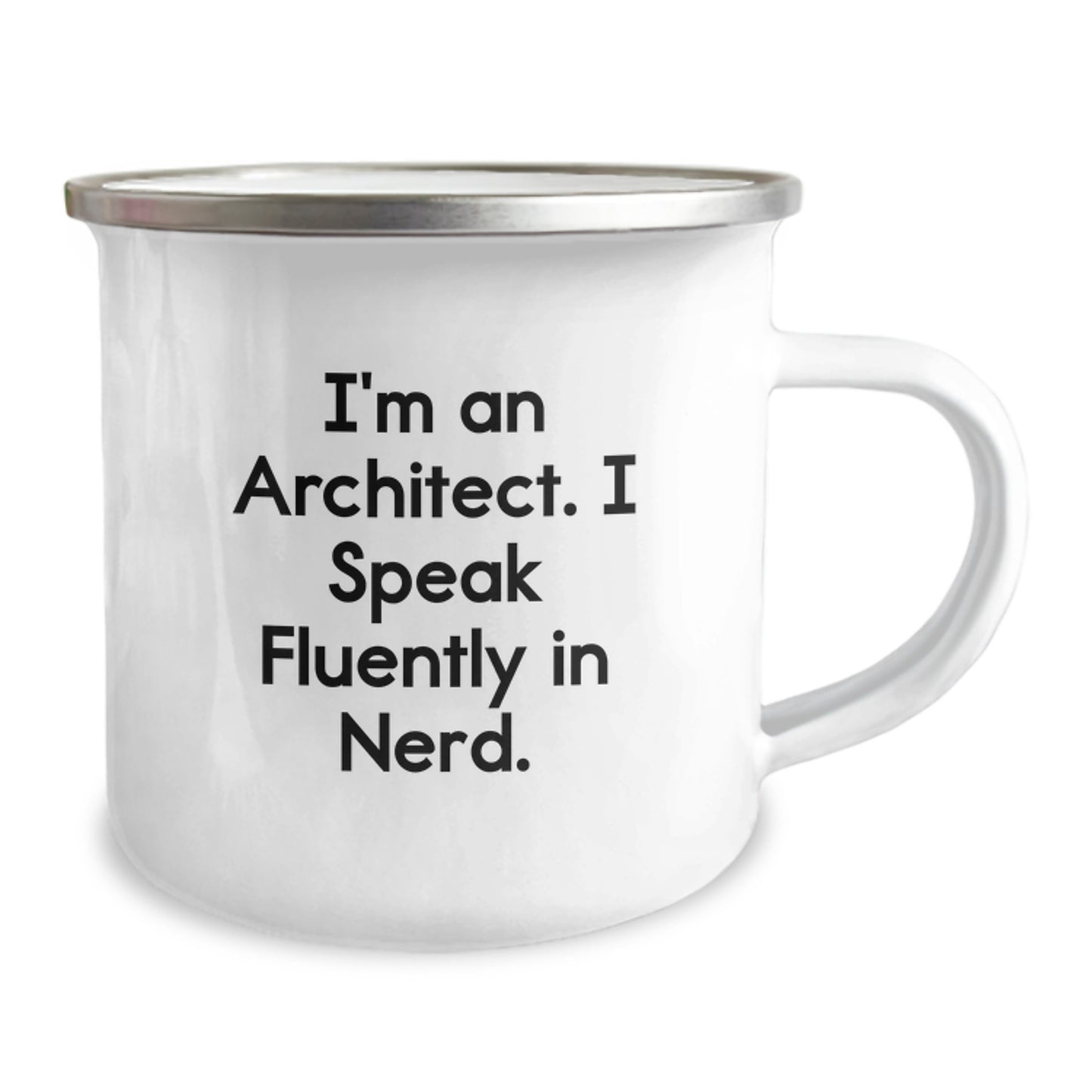 Funny Architect Mug Gifts from Family for Men, I'm An Architect. I Speak Fluently In genius. Christmas Unique Gifts for Friends - Image 2