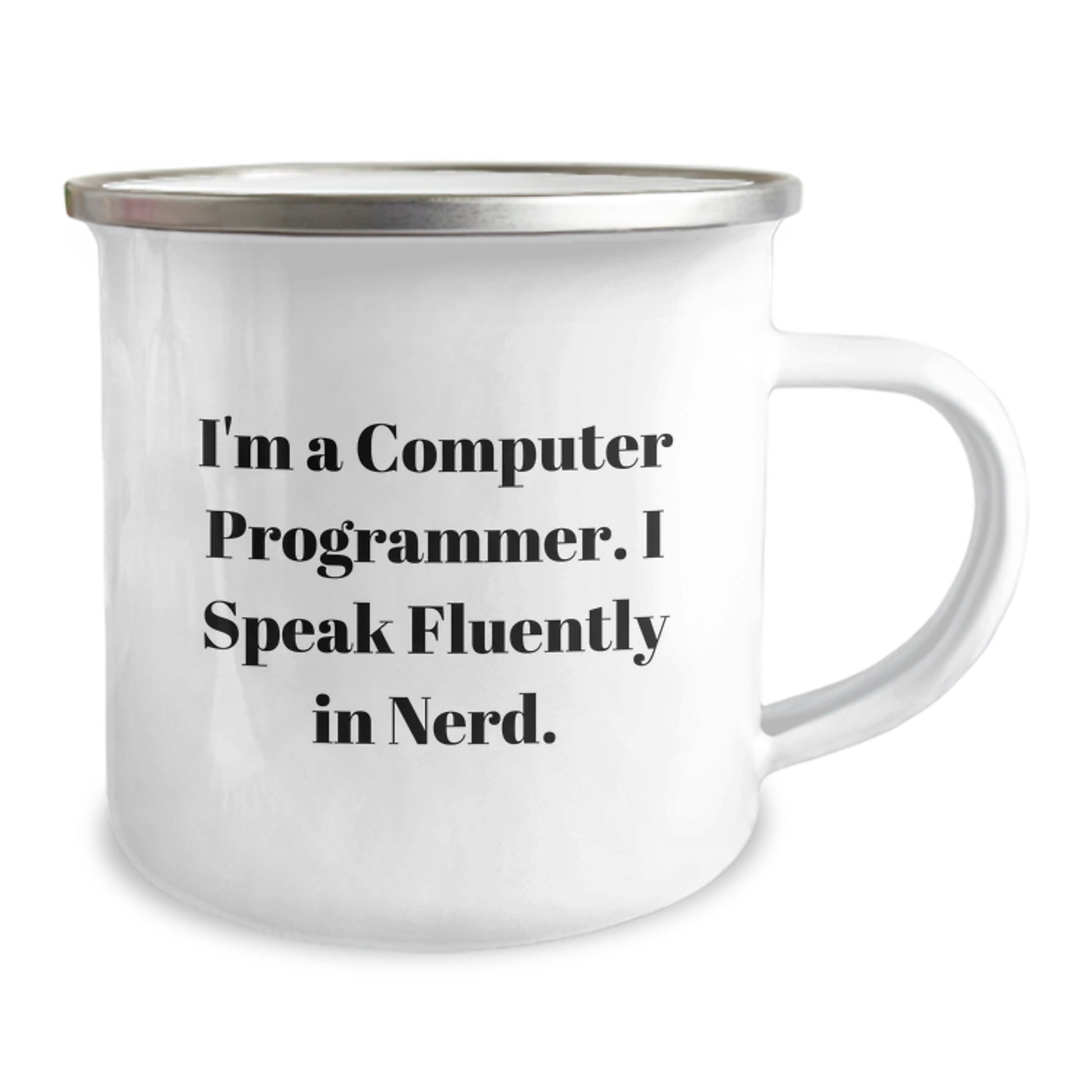 Computer Programmer Gifts from Friends - Funny Camping Mug for Men, Unique Graduation Unique Gifts for Him - Image 2