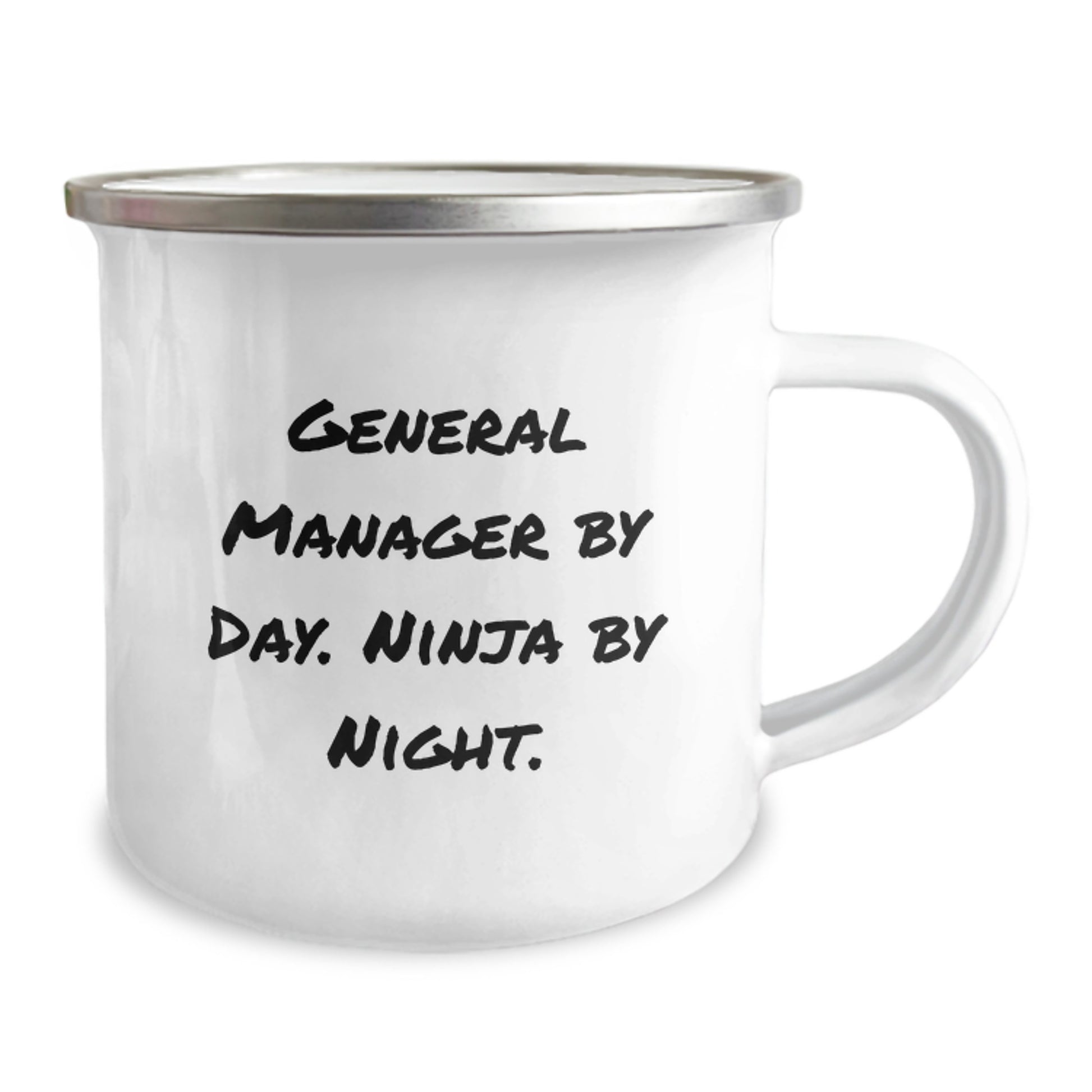 Funny General Manager Gifts from Men, Birthday Unique Gifts for General Manager Camping Mug By Day Ninja By Night - Image 2