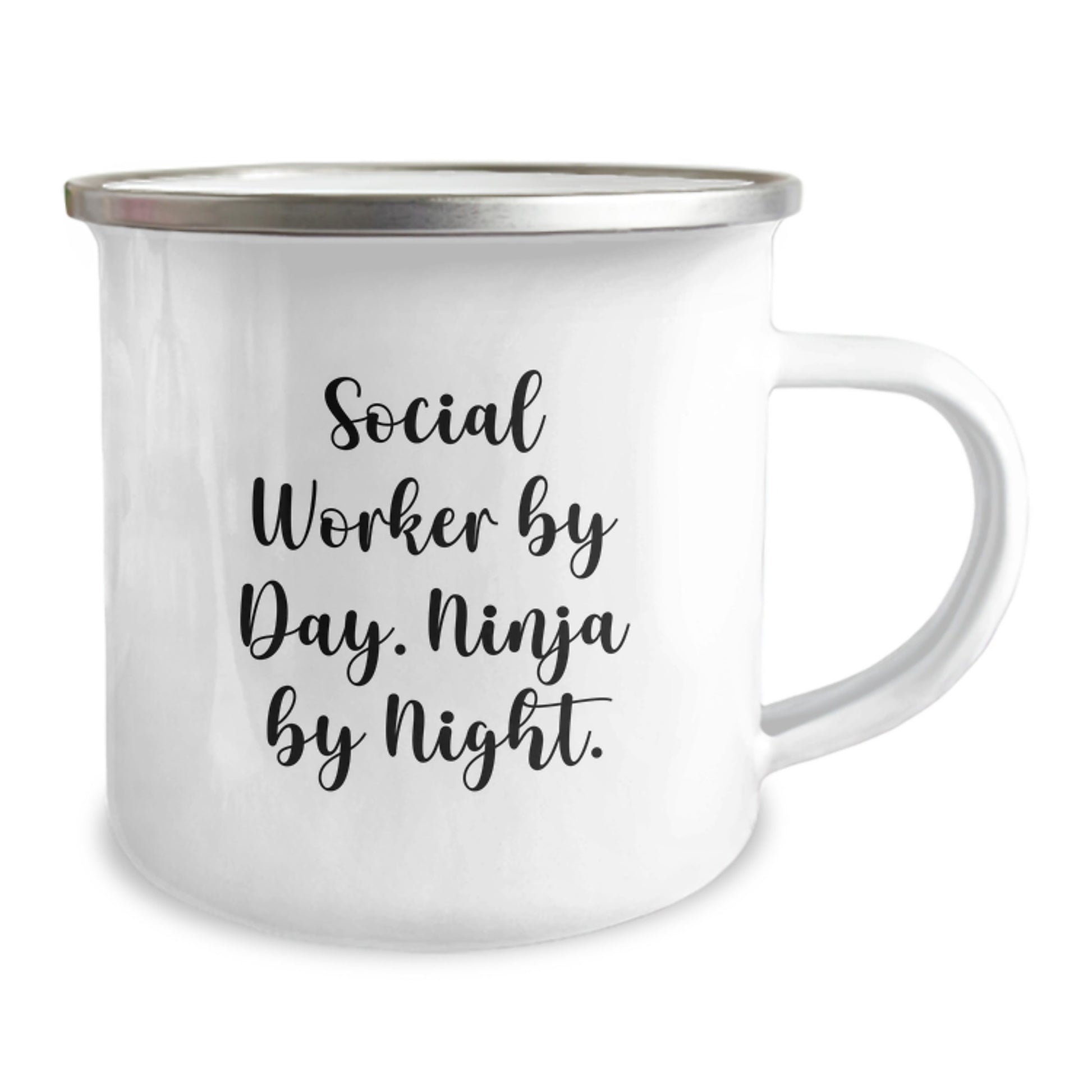 Unique Social Worker Gifts for Men - Social Worker By Day. Ninja By Night. Christmas Unique Mugs for Coworkers - Image 2