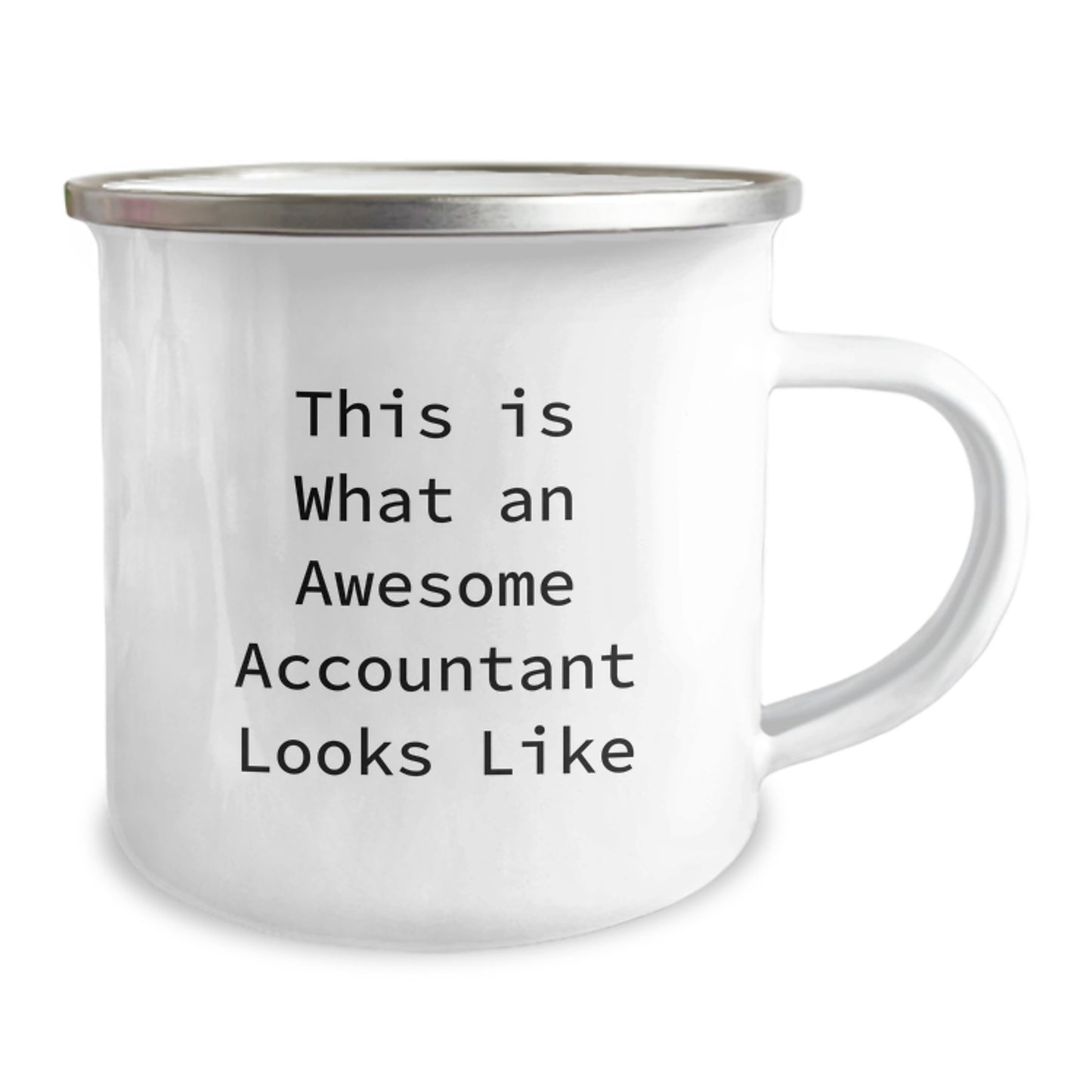Funny Accountant Gifts for Men, This Is What An Awesome Accountant Looks Like, Birthday Unique Gifts from Friends, Camping Mug for Accountants - Image 2