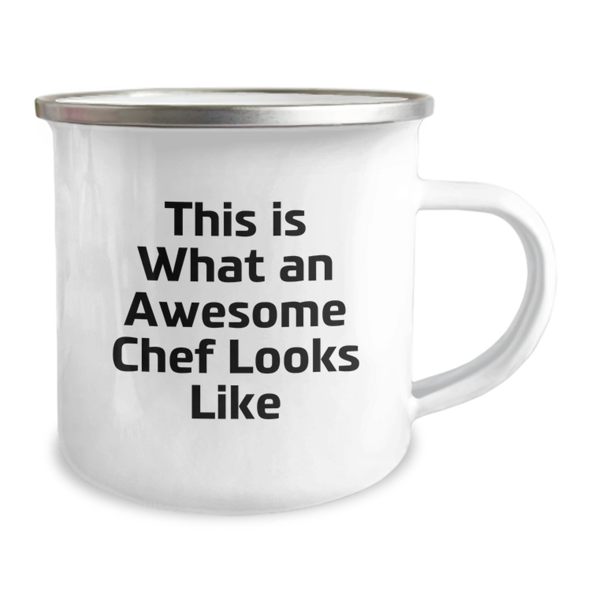 Funny Chef Gifts from Friends for Birthday, This Is What An Awesome Chef Looks Like, Camping Mug for Men and Women - Image 2