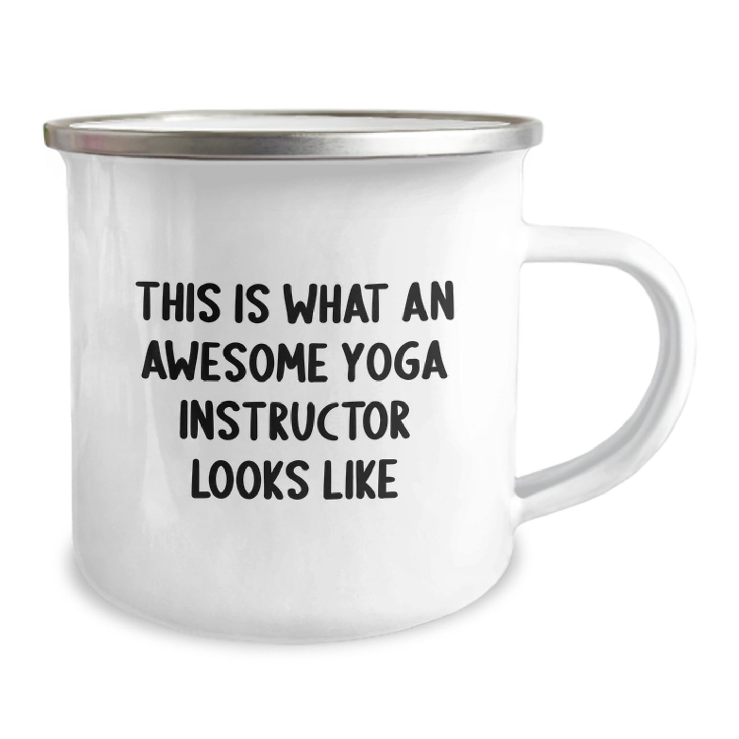 Funny Yoga Instructor Gifts from Friends - Camping Mug for Christmas Unique Presents for Men or Women - Image 2