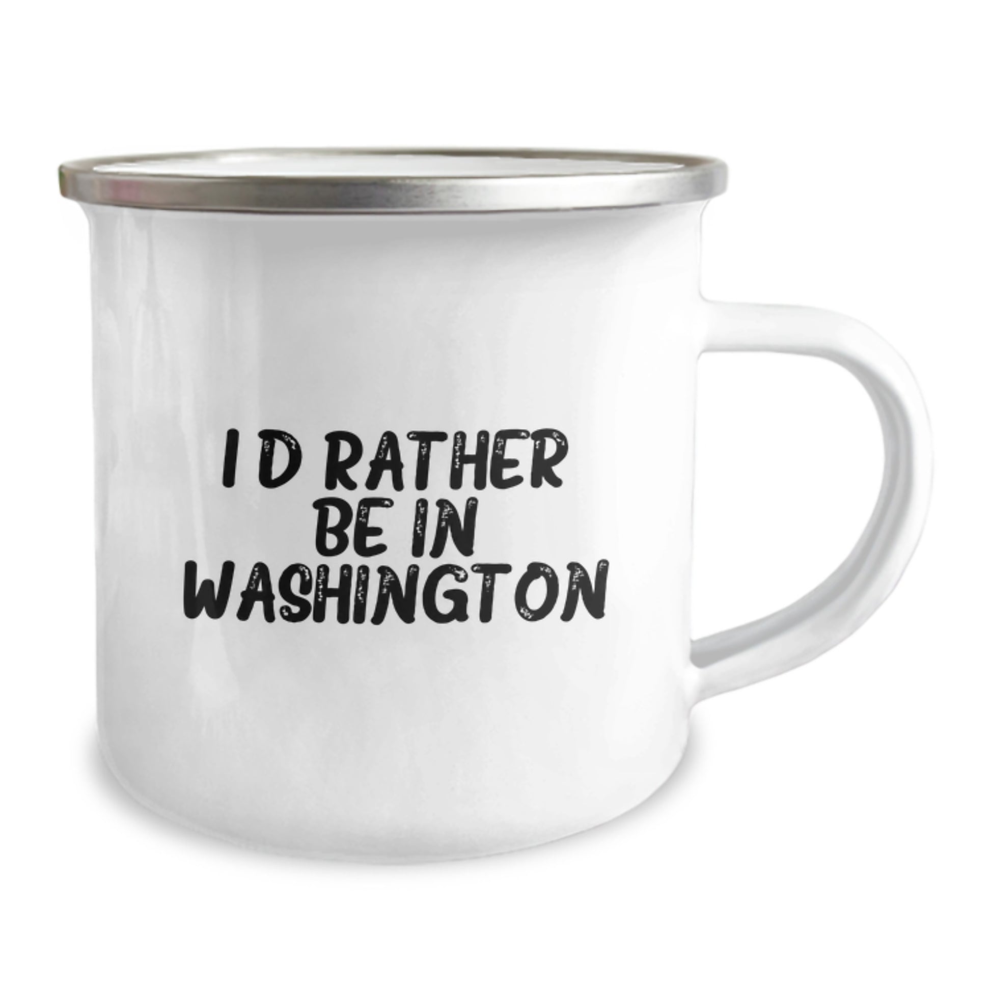 Washington Camping Mug, I'd Rather Be In Washington, Funny Gift for Friends or Family, Birthday Unique Gifts from Men or Women - Image 2