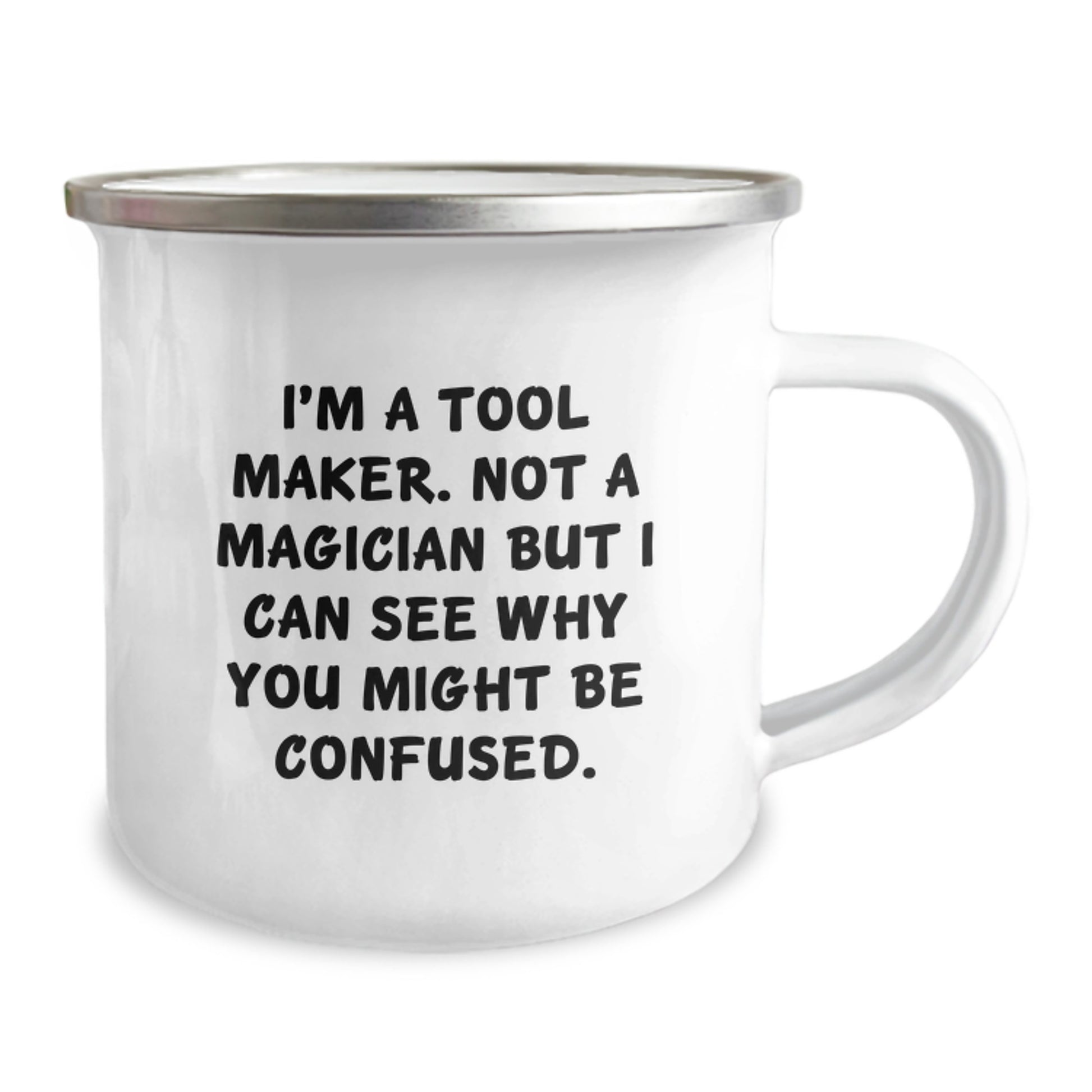 Funny Gifts from Tool Makers - Christmas Unique Presents for Tool Maker Friends - Funny Camping Mug - Image 2
