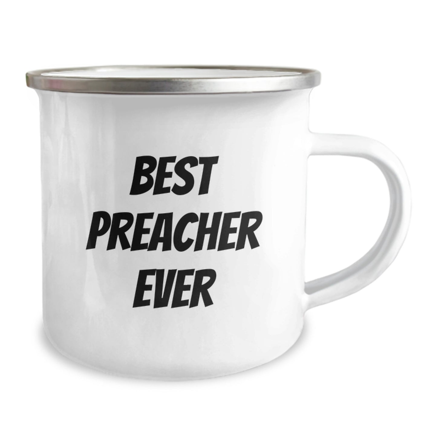 Funny Preacher Quote Gifts for Preacher, Best Preacher Ever Camping Mug, Birthday Unique Gifts from Friends - Image 2