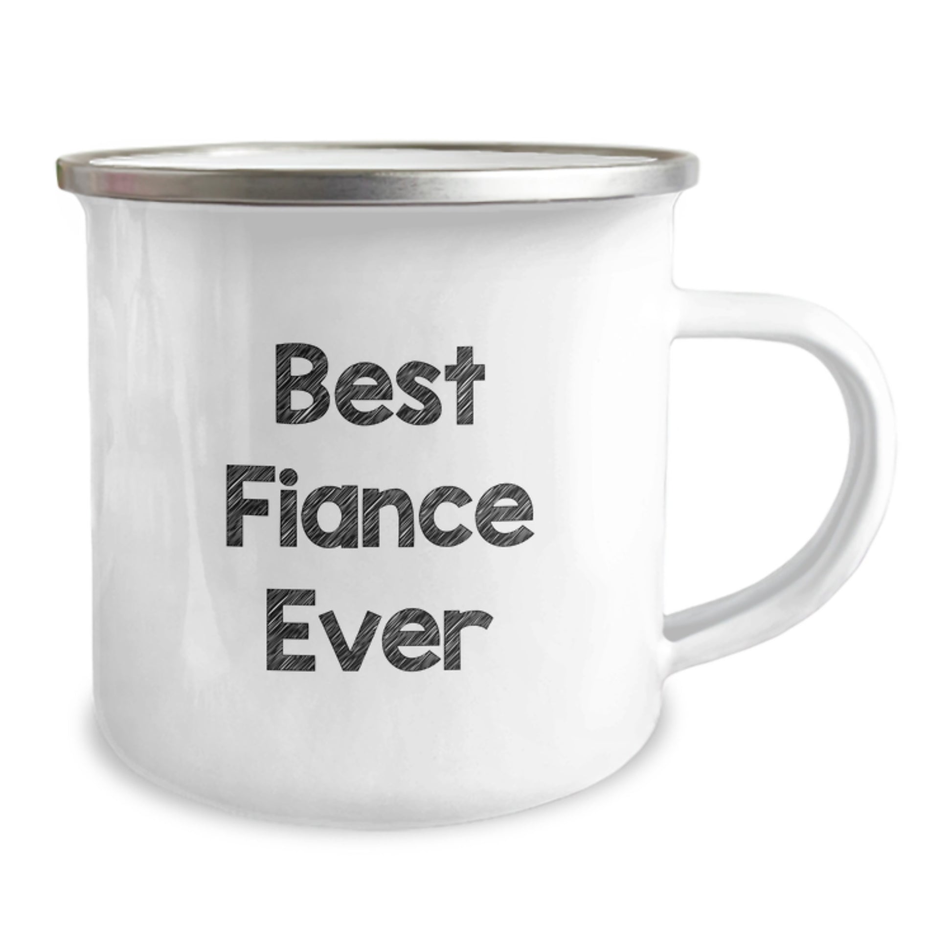 Funny Fiance Gifts, Best Fiance Ever, Camping Mug for Birthday, Gifts from Men to Fiance, Unique Fiance Gift Ideas - Image 2