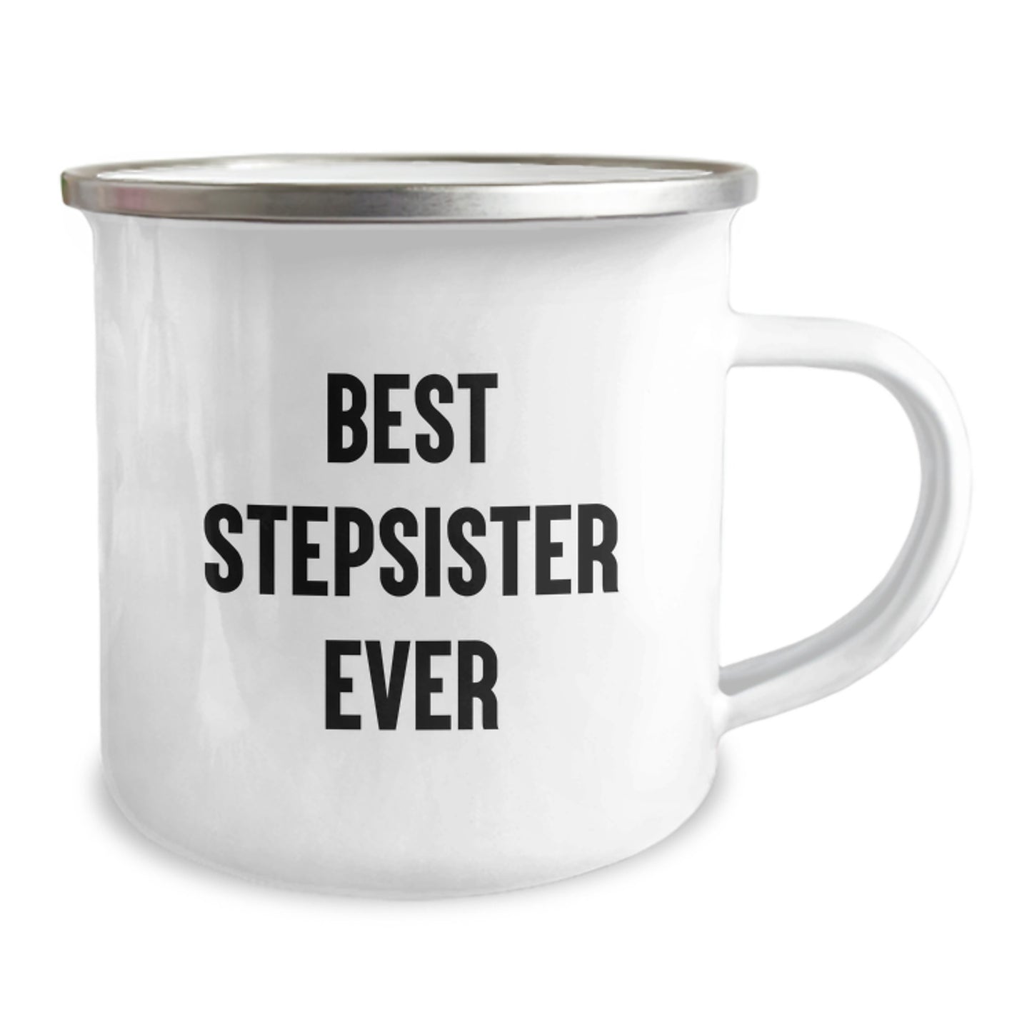 Funny Stepsister Gifts, Best Stepsister Ever Stainless Steel Camping Mug, Birthday Unique Gifts from Men to Stepsister - Image 2